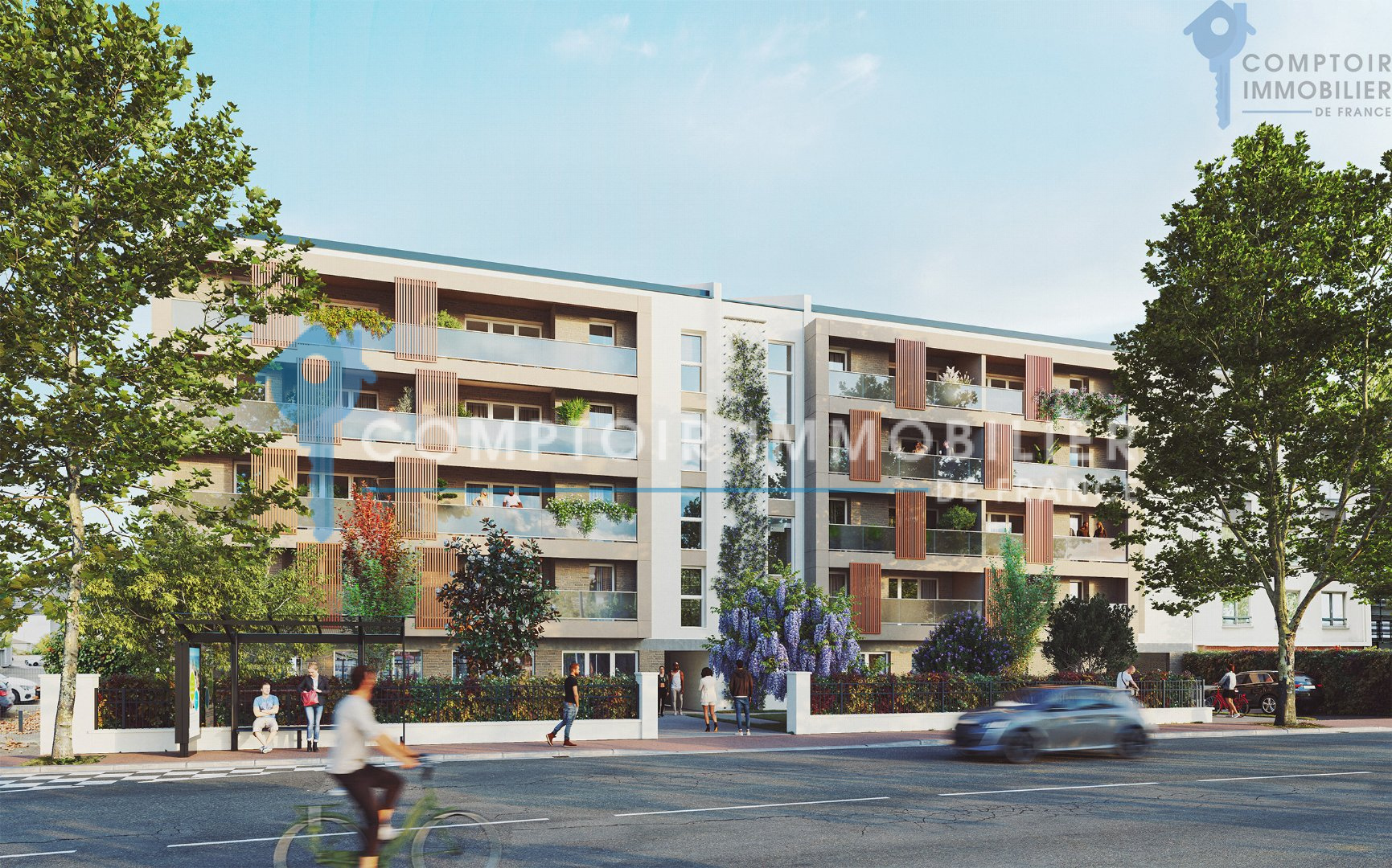 Vente Appartement 87m² 4 Pièces à Toulouse (31400) - Comptoir Immobilier De France