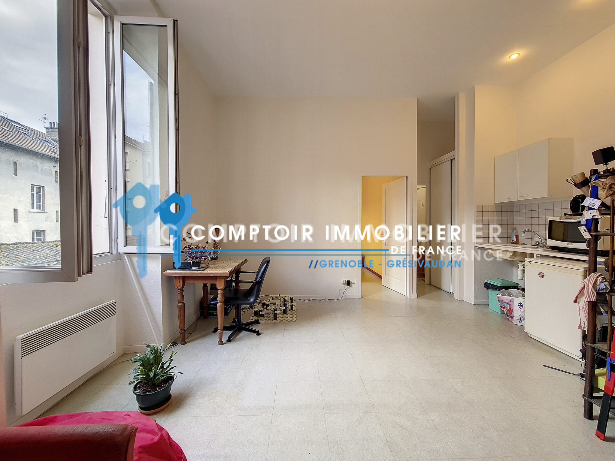 Vente Appartement 39m² 2 Pièces à Grenoble (38000) - Comptoir Immobilier De France