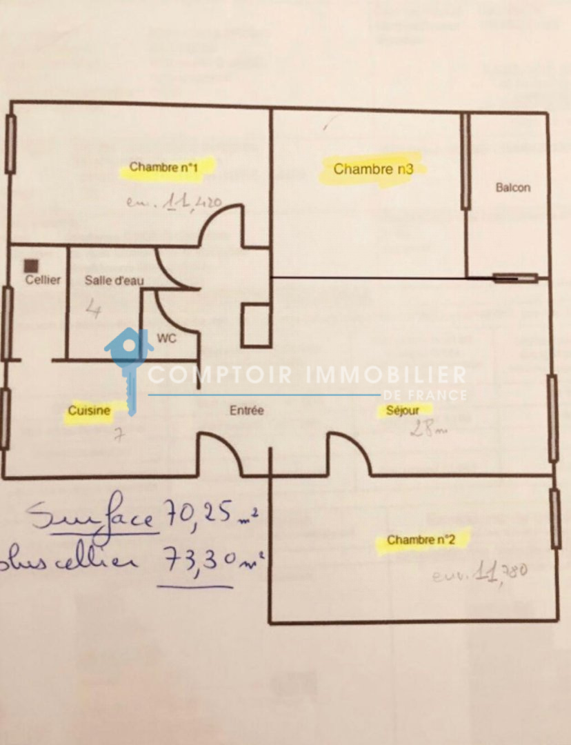 Vente Maison 73m² 4 Pièces à Montpellier (34070) - Comptoir Immobilier De France
